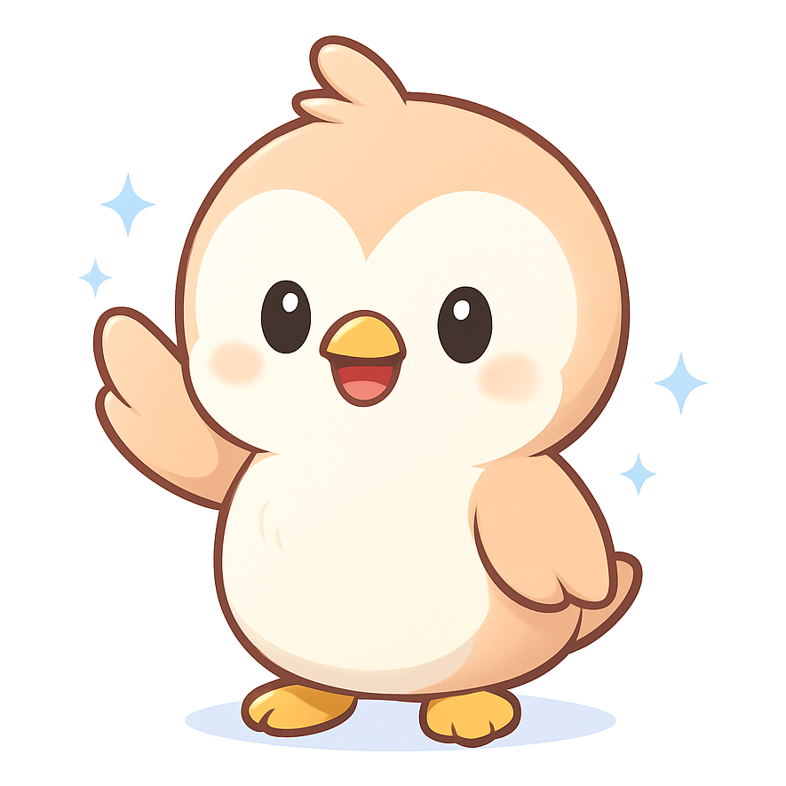 Pippy the baby tracker mascot